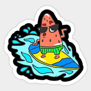 Summer Warm Tropical Sunny Beach Vacation Bathing Sticker